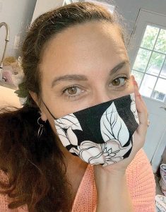 Woman on a mission to make masks